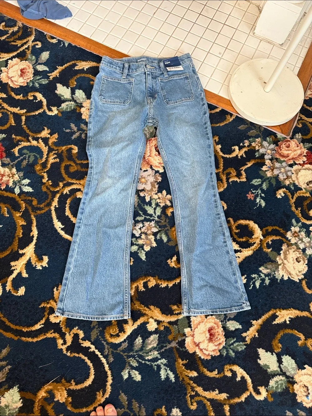 Old Navy Light Blue girls  Flare Jeans- NWT